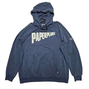 Paper Planes Logo Hoodie Sz XL